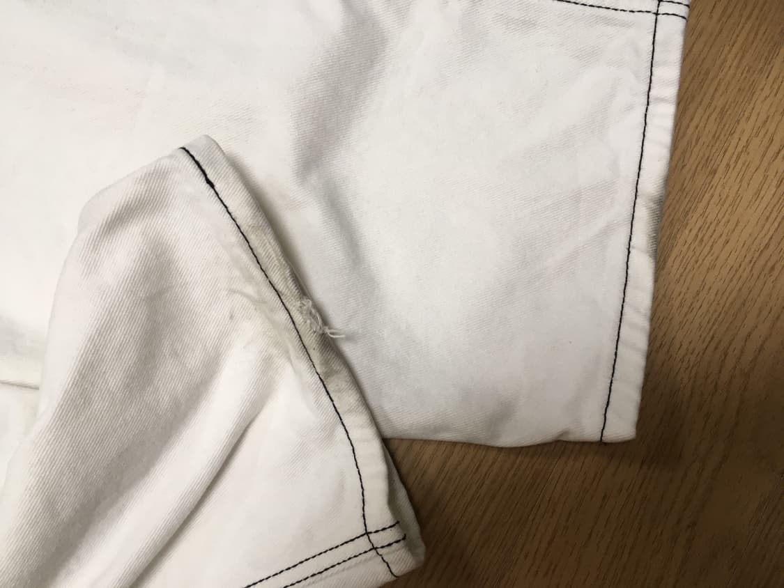 스웨이드 CONTOUR POCKET DENIM [WHITE] 상품이미지5