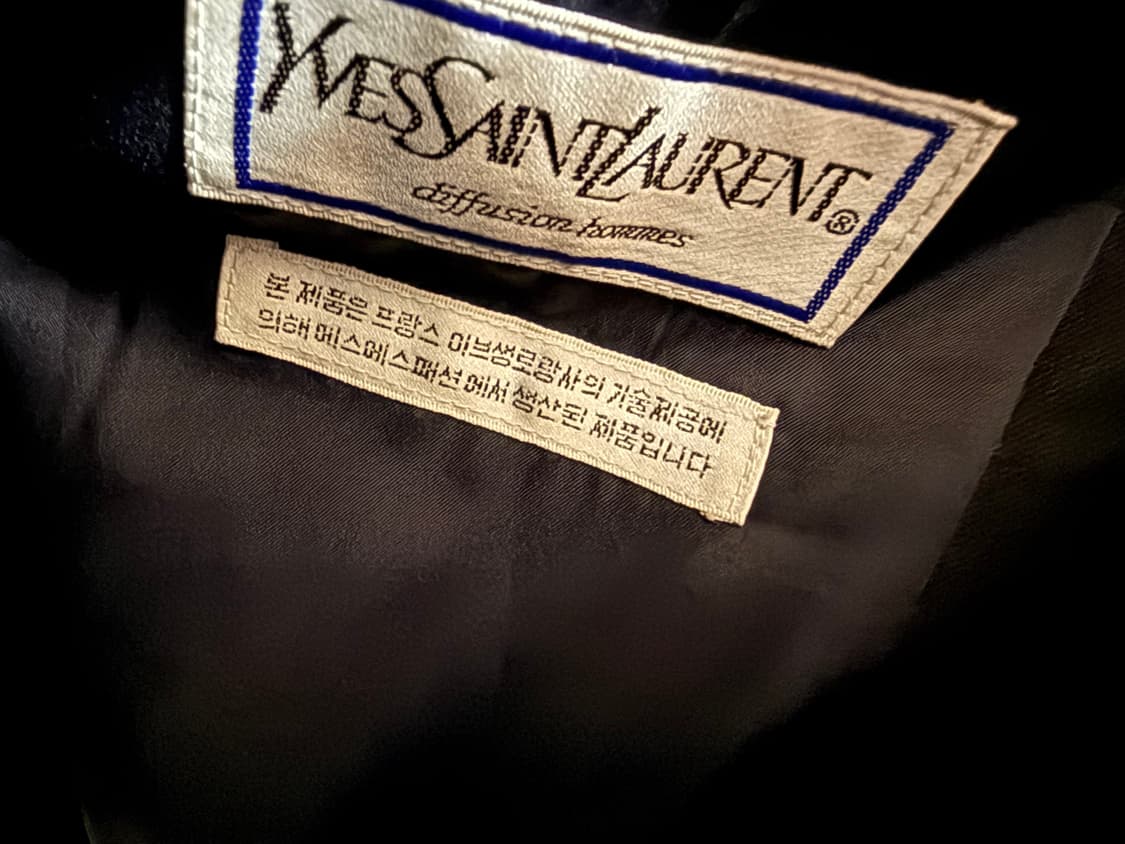 YSL 빈티지 블레이저 상품이미지4