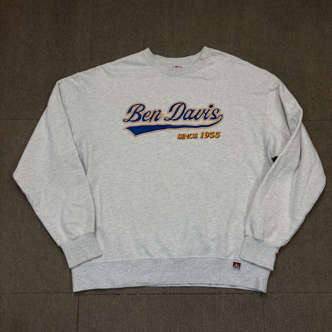 BEN DAVIS 벤데이비스 스펠아웃 맨투맨 XL 상품이미지1