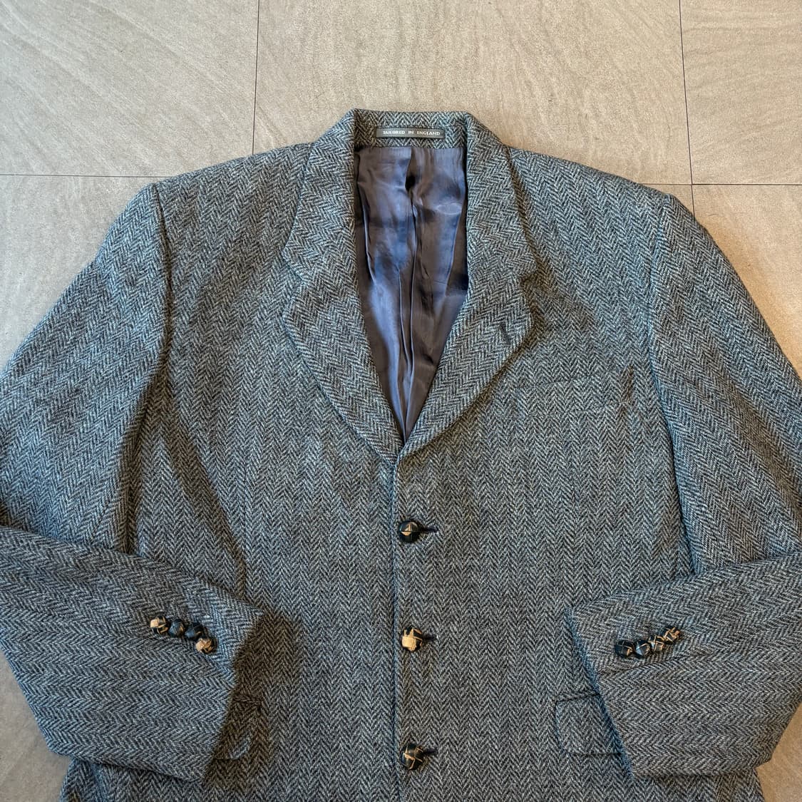 빈티지 해리스트위드 울 자켓  상품이미지3