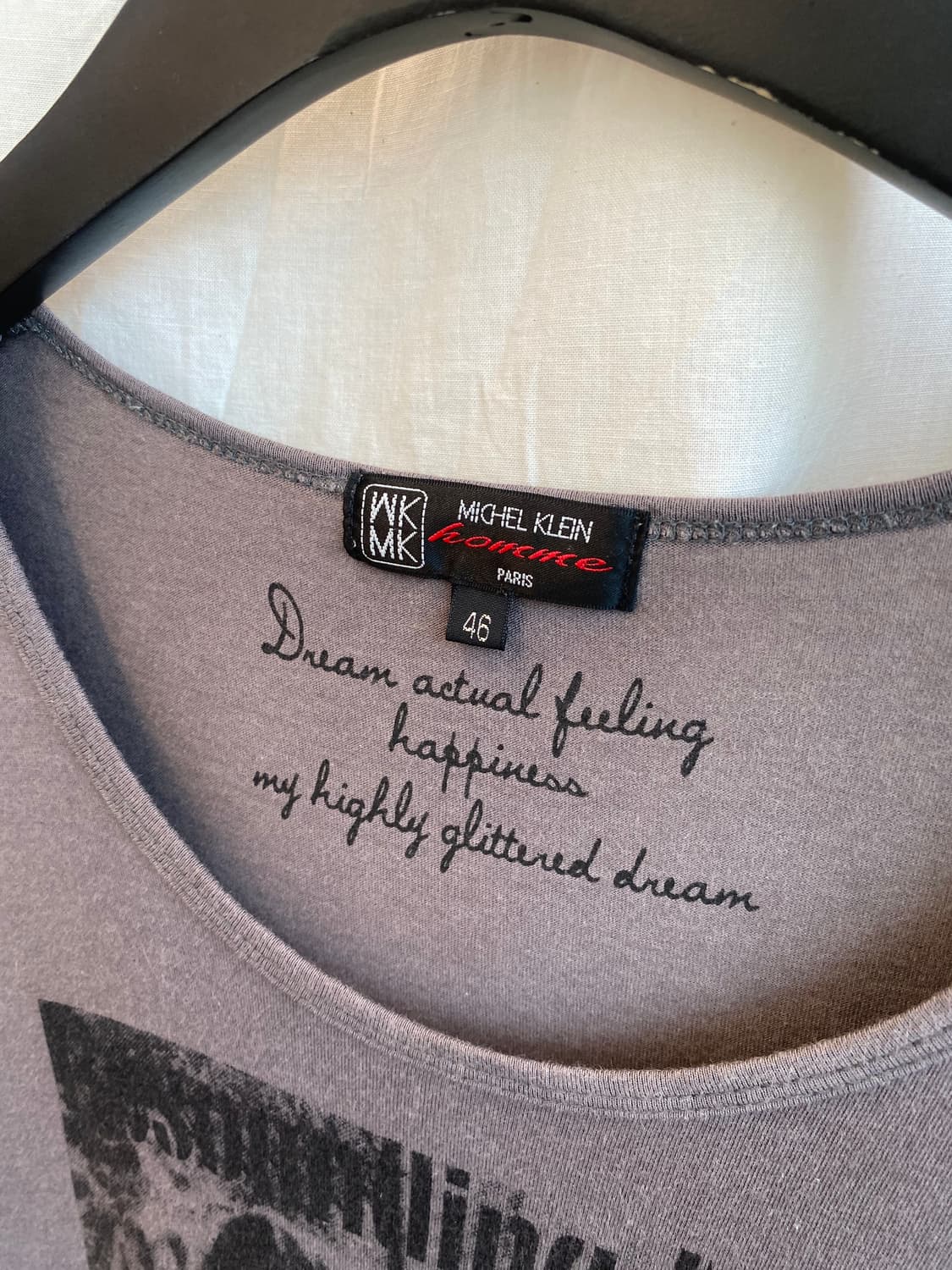 MICHEL KLEIN 반팔티셔츠(MEN XS) 상품이미지5
