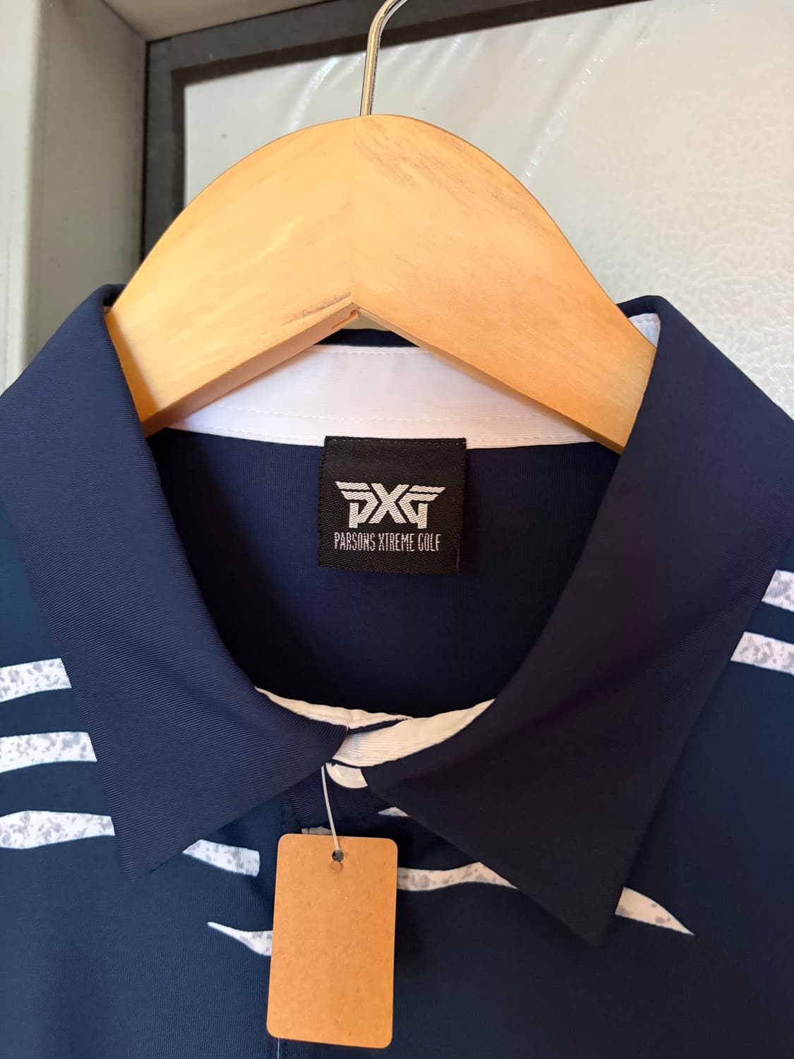 pxg 로고 기능성 카라 반팔티셔츠 상품이미지3