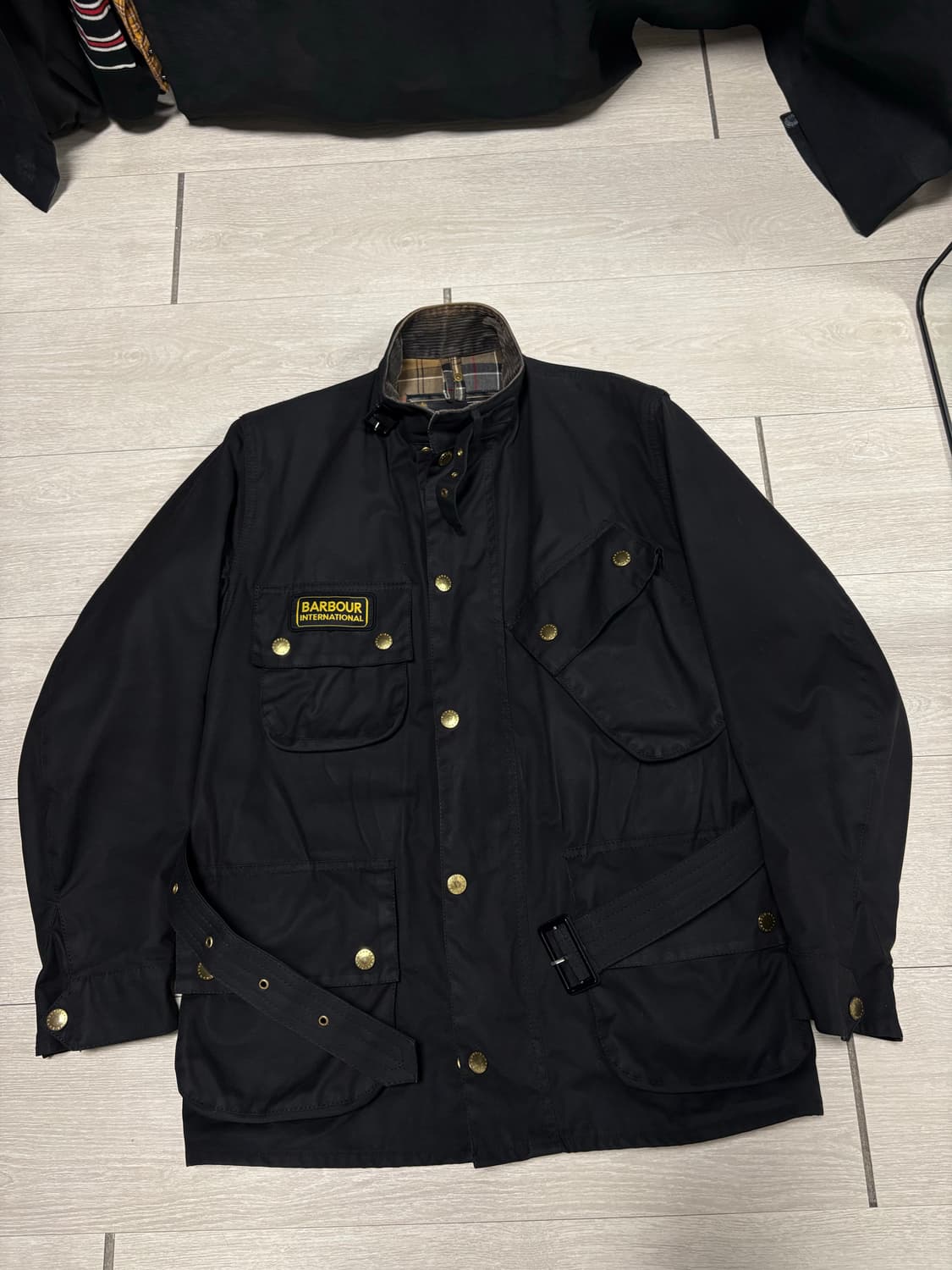 바버 인터네셔널 a7 오리지널 36사이즈 (95) 왁스 자켓 상품이미지2