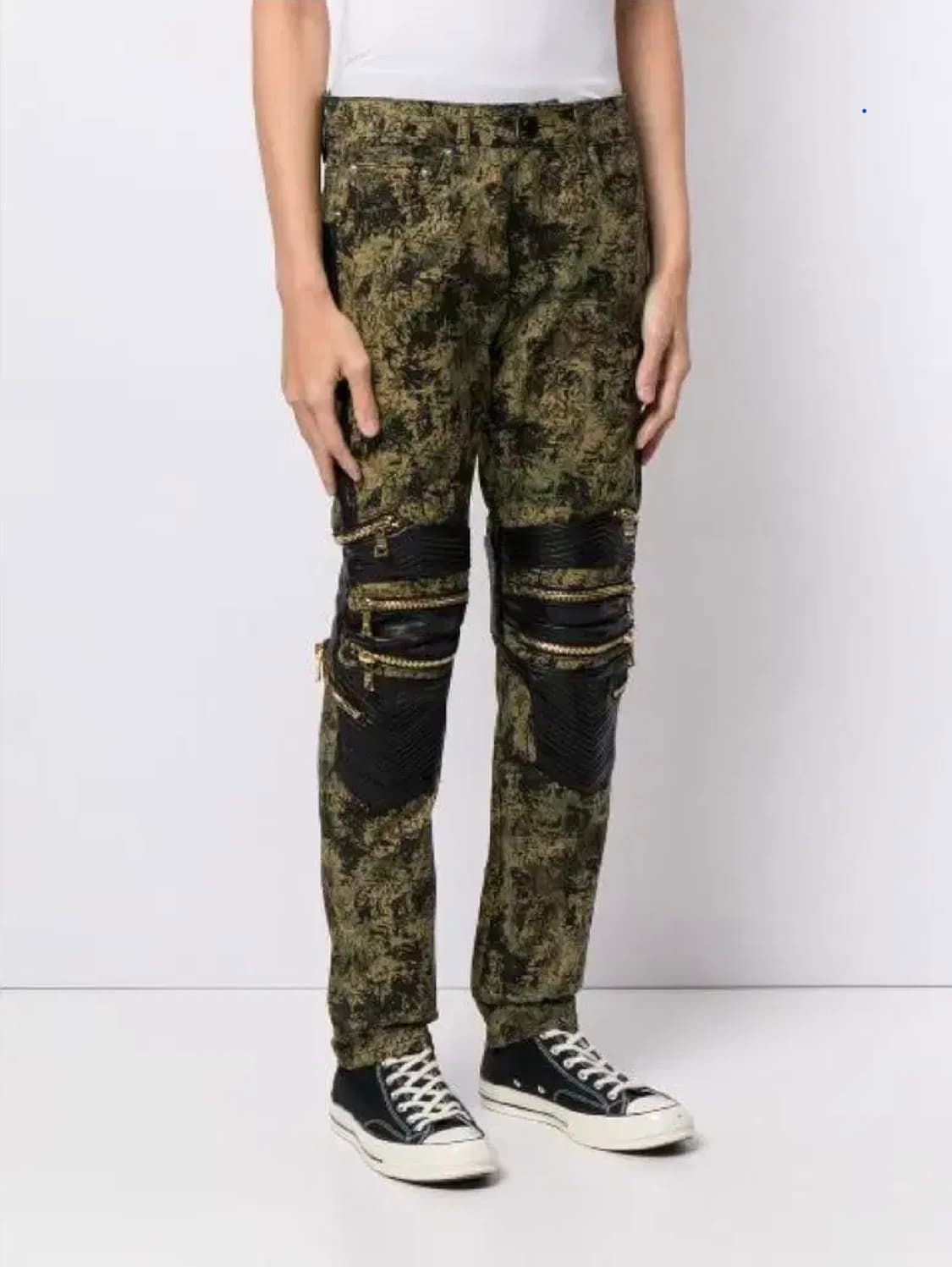 [God's Masterful Children] 레더 바이커 팬츠 상품이미지3