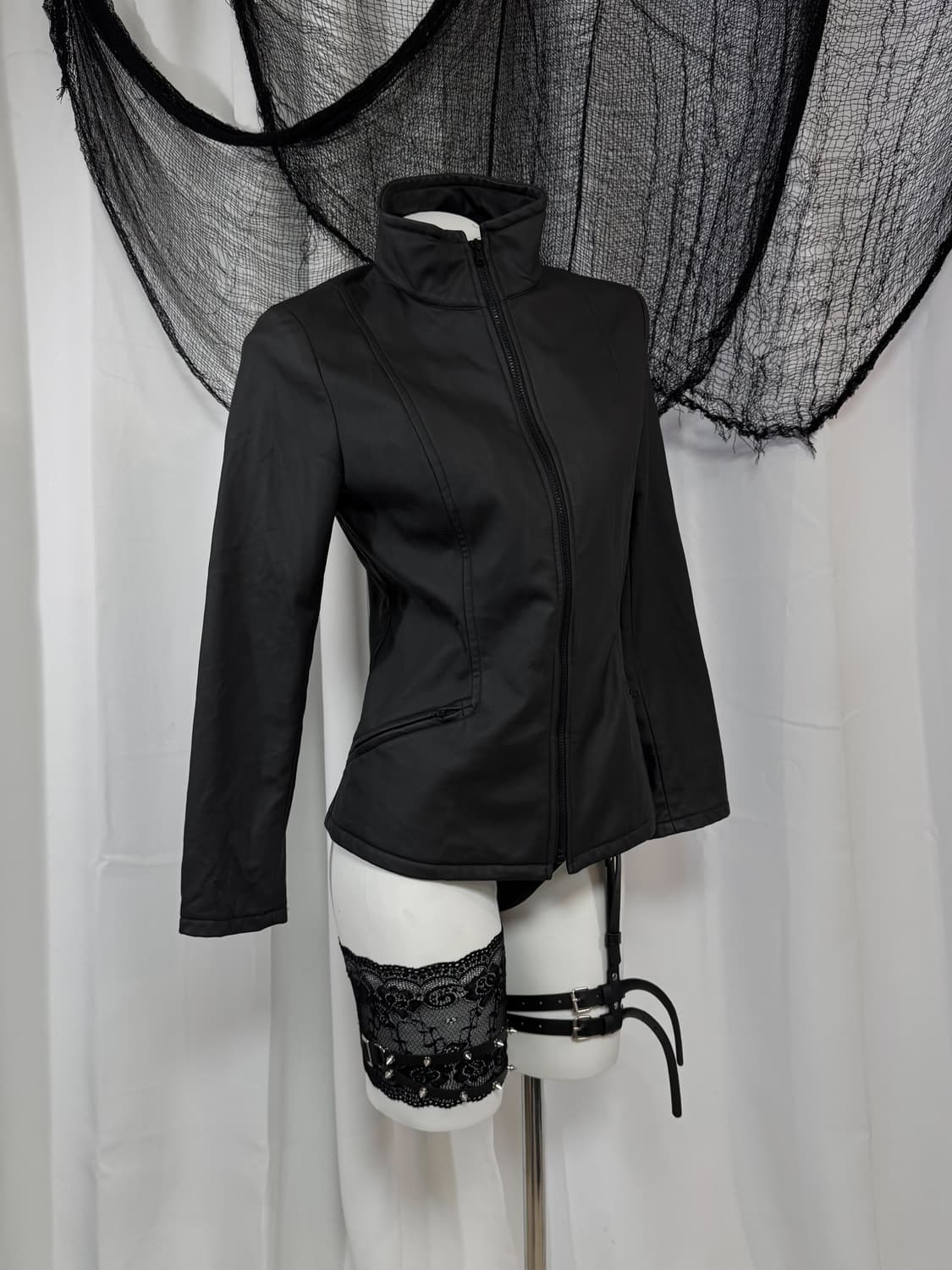 black zip-up 상품이미지2