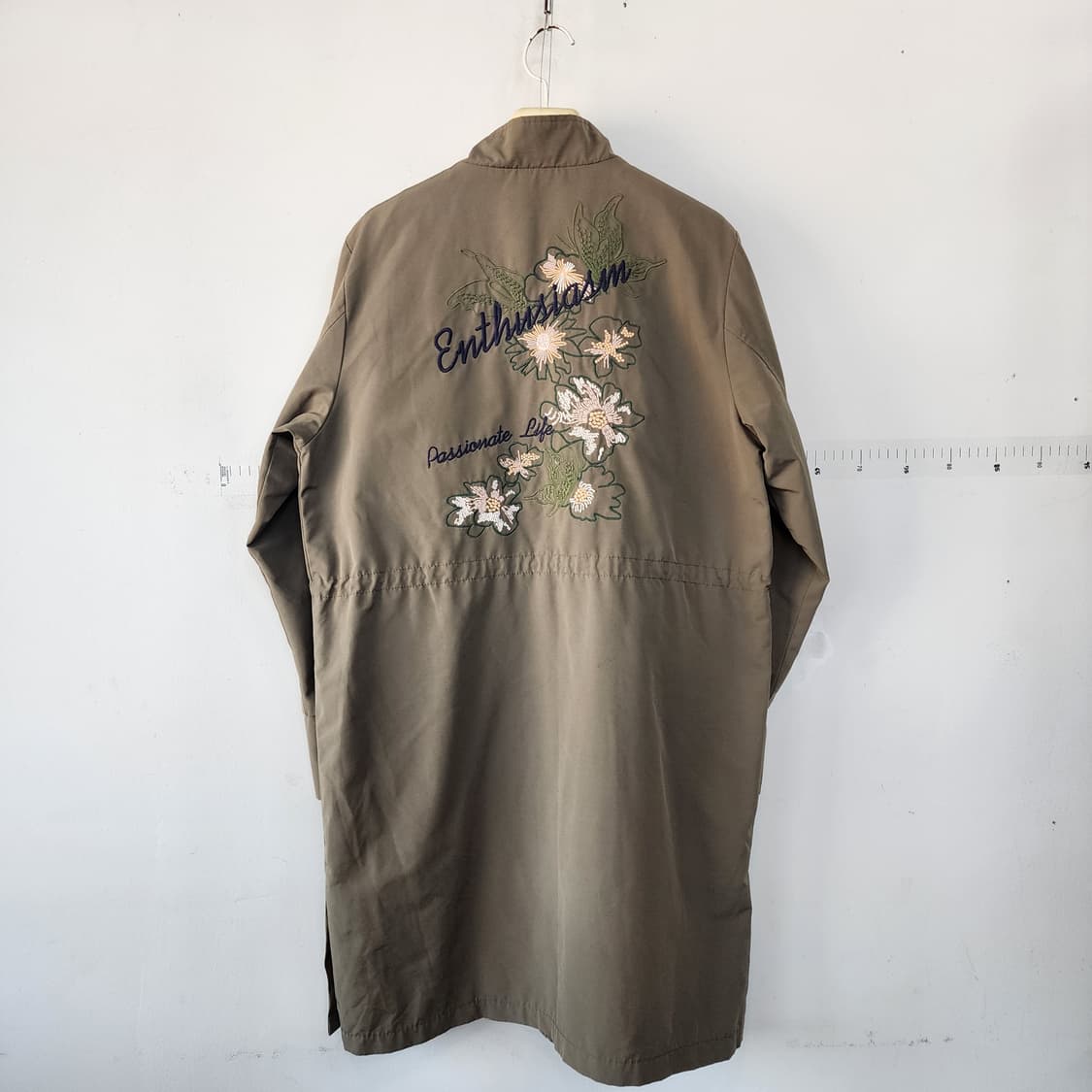 hummel 카키색 롱 야상 점퍼 상품이미지6