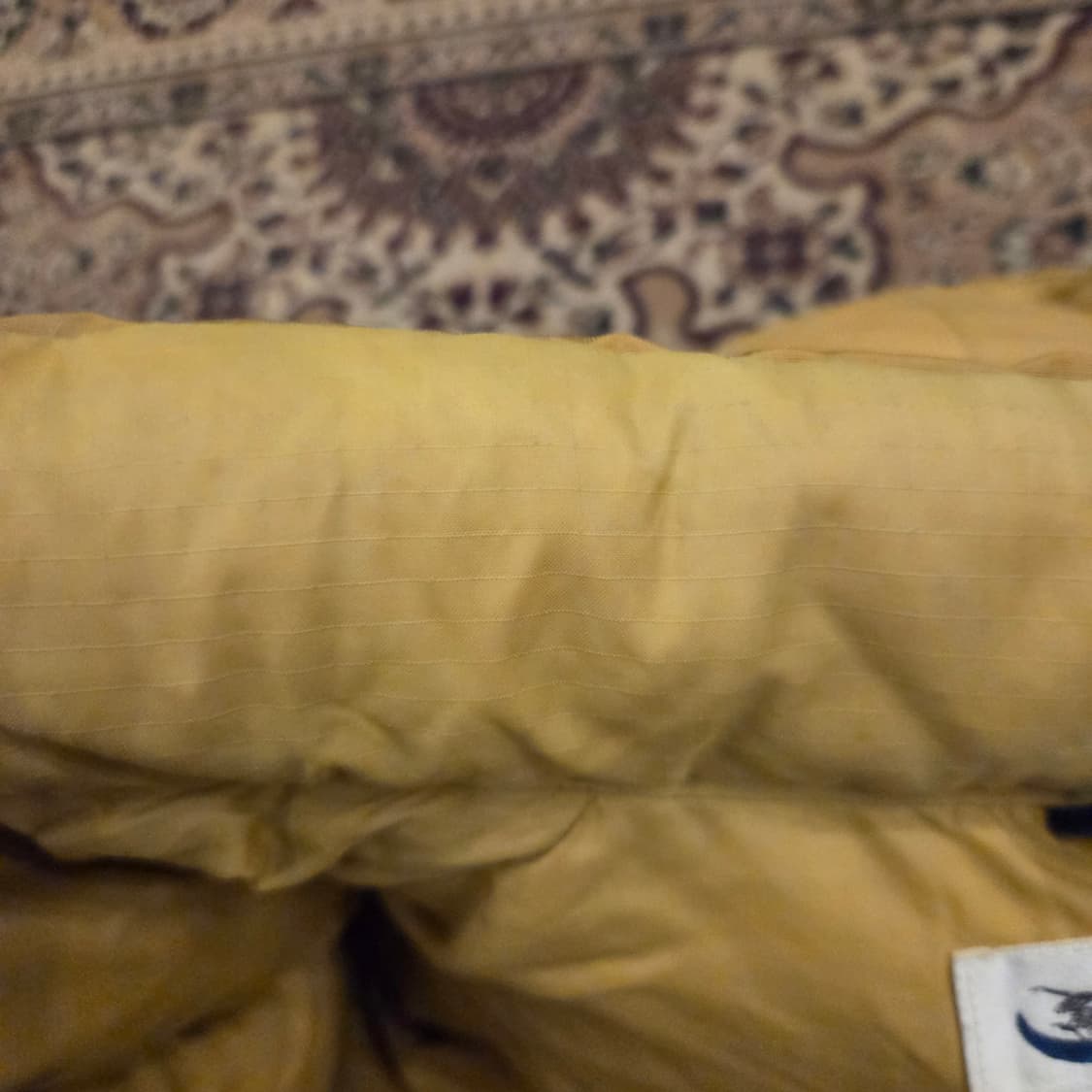 크레센트 다운웍스 패딩 다운스웨터 머스타드 L 상품이미지6