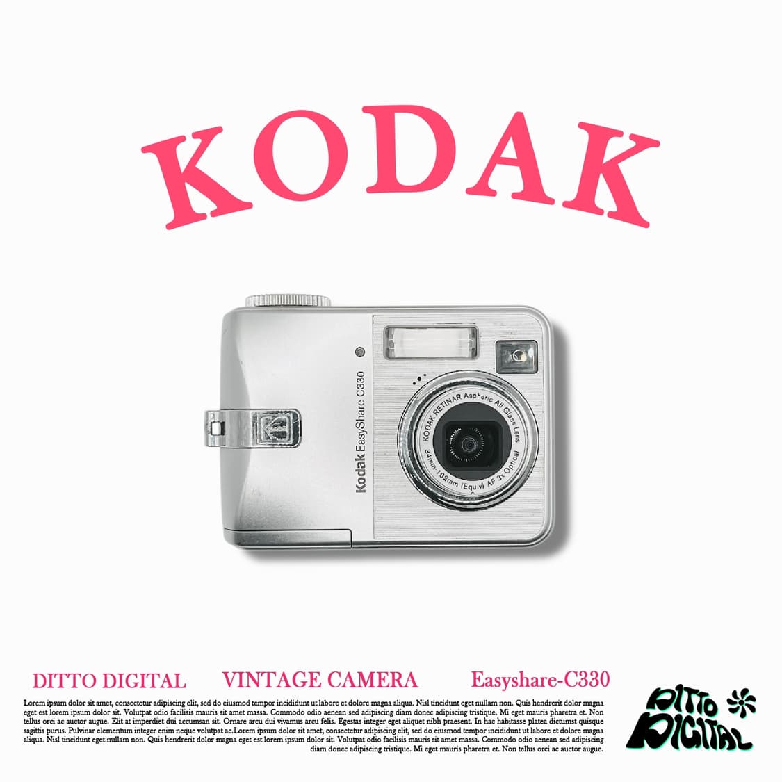Kodak Easyshare C330디카 상품이미지1