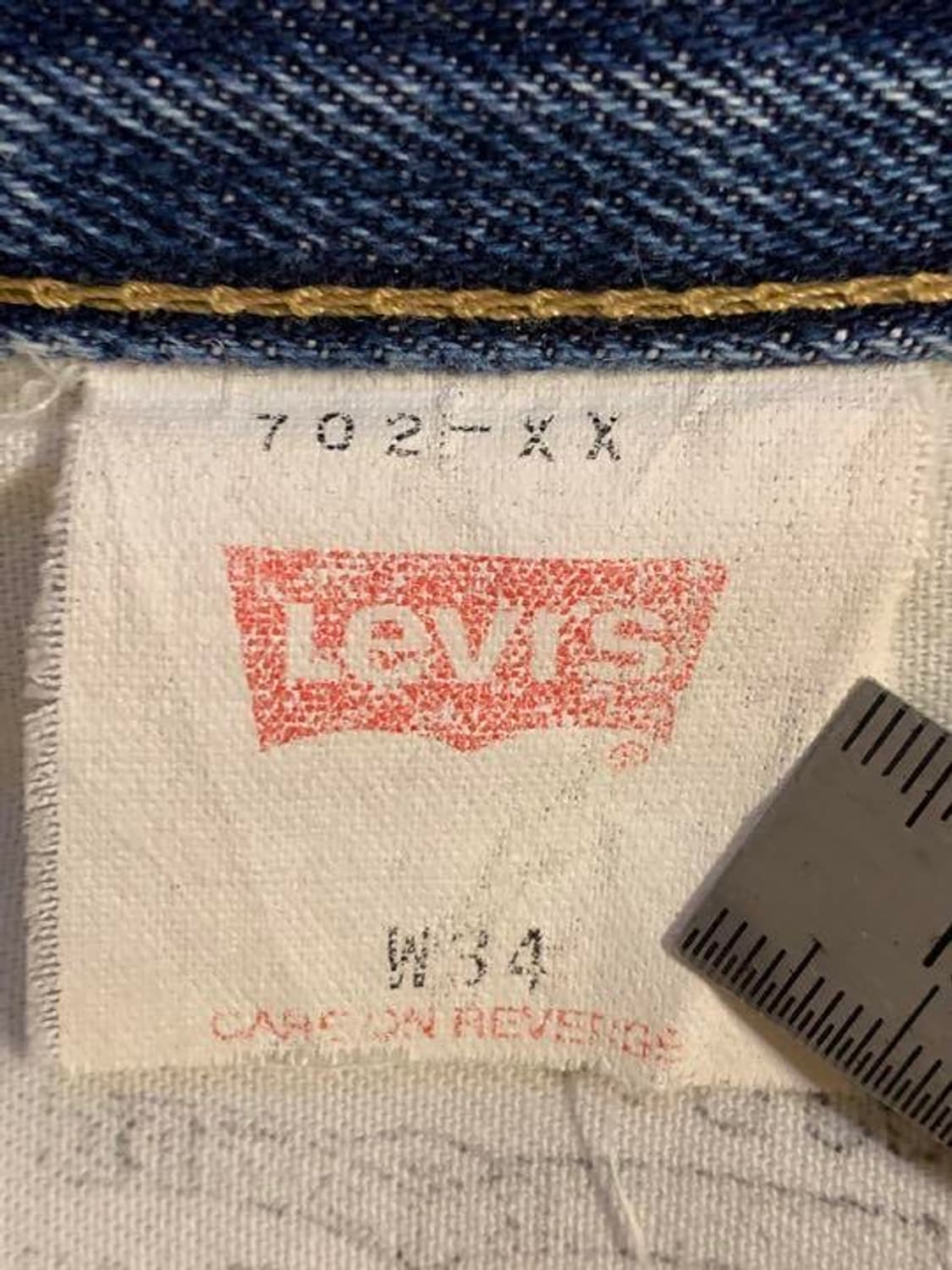 levis 702XX 재팬 리바이스 복각 lvc 34 36 상품이미지7