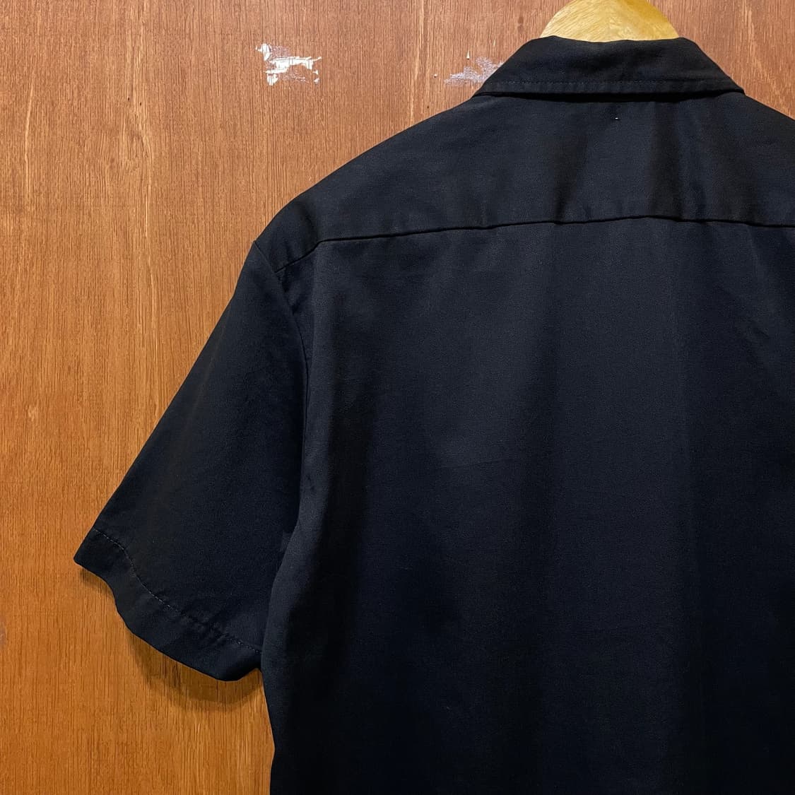 (M) Dickies 디키즈 반팔 워크 셔츠 블랙 상품이미지6