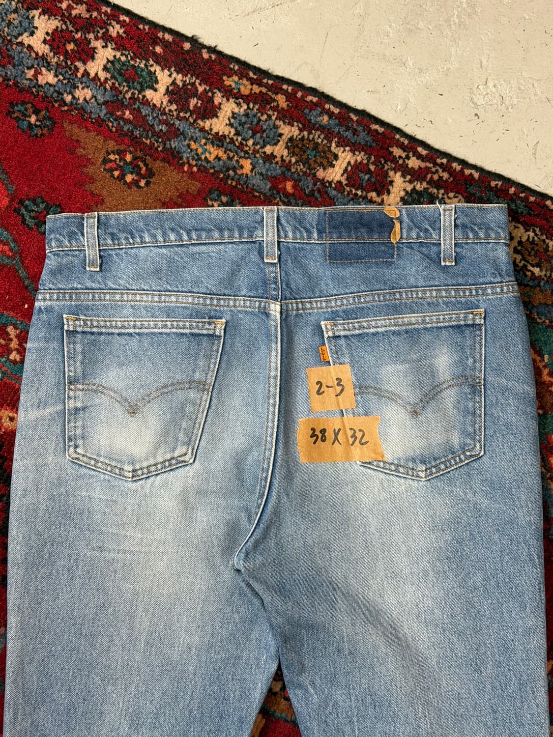 90’s USA 빈티지 리바이스 517 오렌지탭 부츠컷 리바이스 청바지 상품이미지6