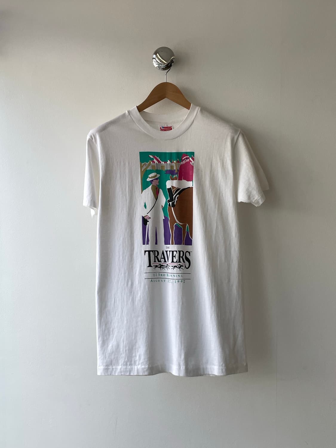 90‘s USA “The Travers” T-shirt M 상품이미지2