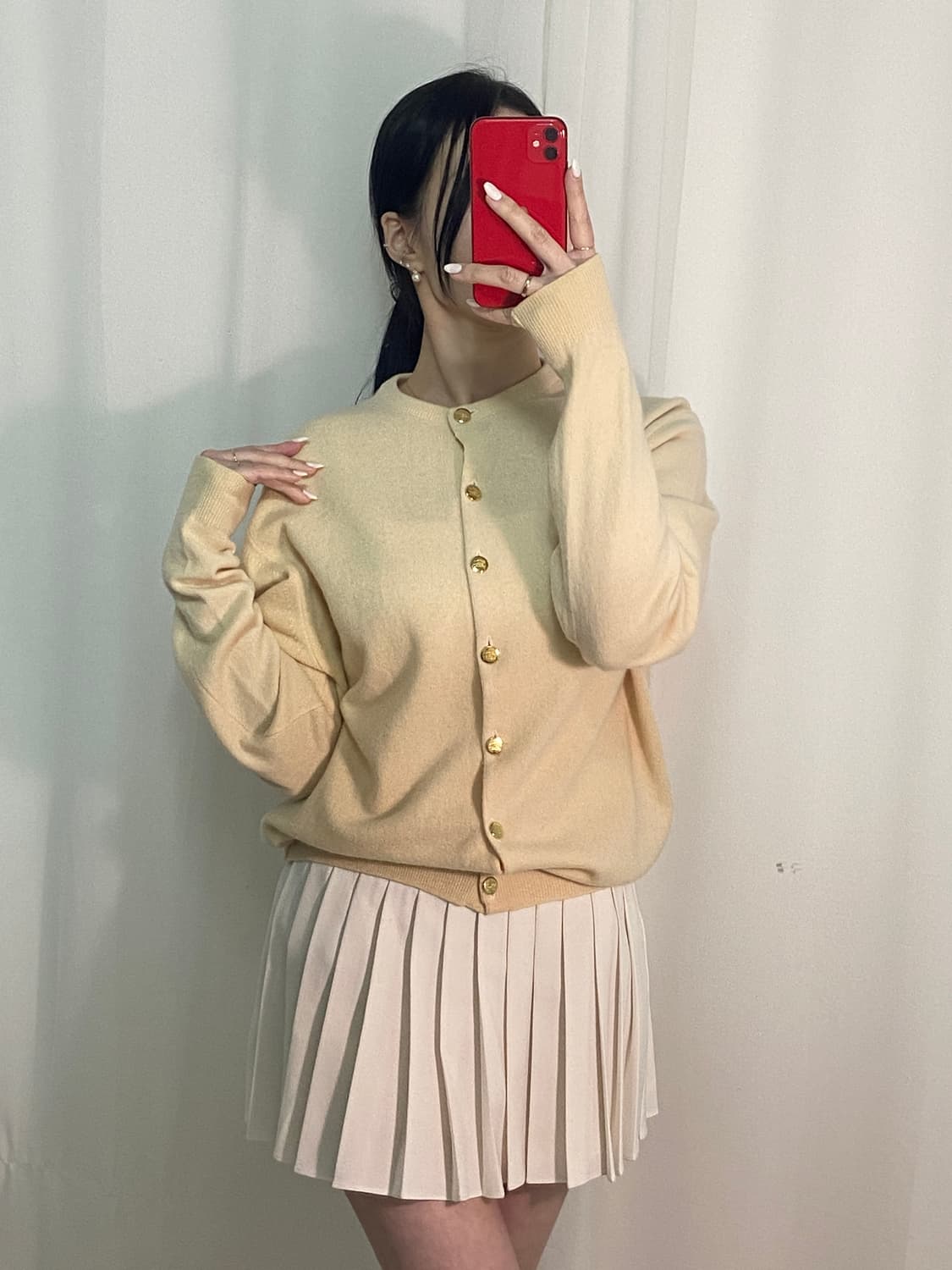 버버리 금장 기마로고 가디건 상품이미지2