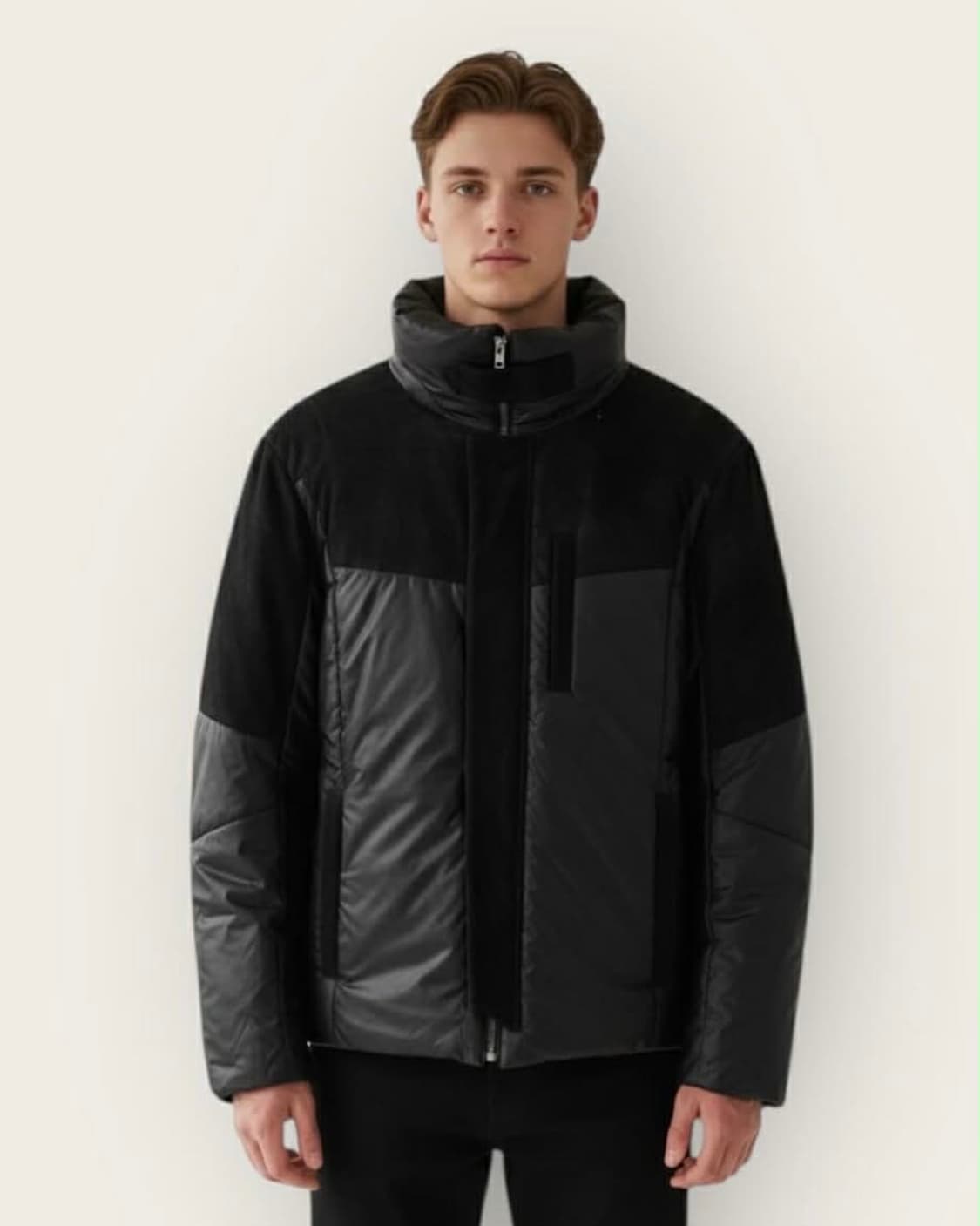 [110] 타임 옴므 벨벳 블렌딩 다운 테크웨어 패딩 자켓 상품이미지8