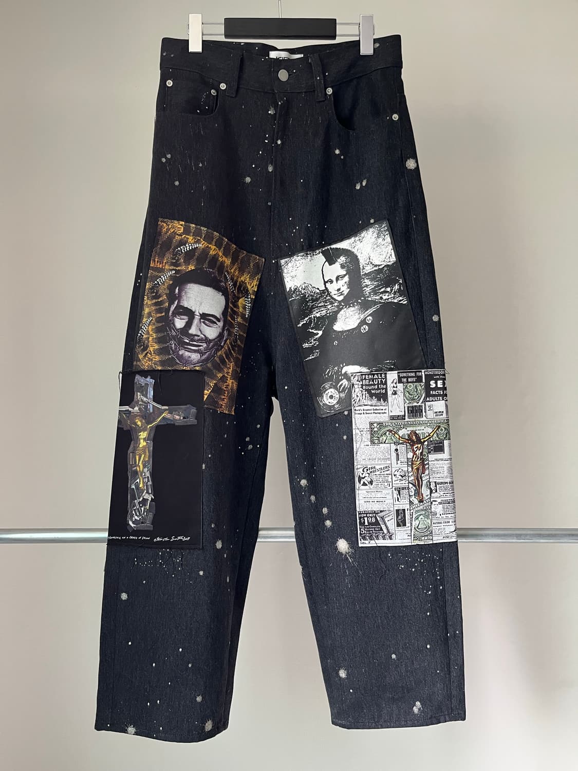 KIDILL SS21 Patch Tapered Denim Pants 상품이미지1