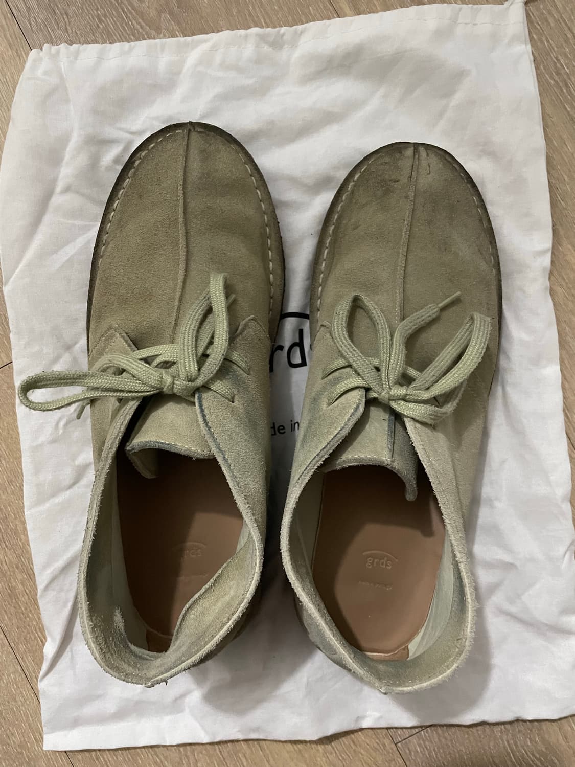 급처) 그라더스 데저트 처카 부츠 270sz 42 상품이미지1