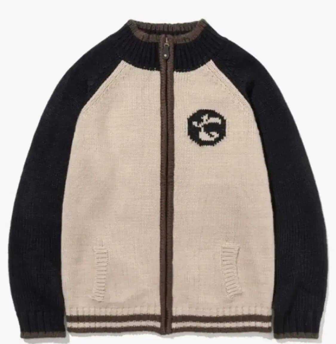 테켓 니트 집업 (우원재 착용) 상품이미지1