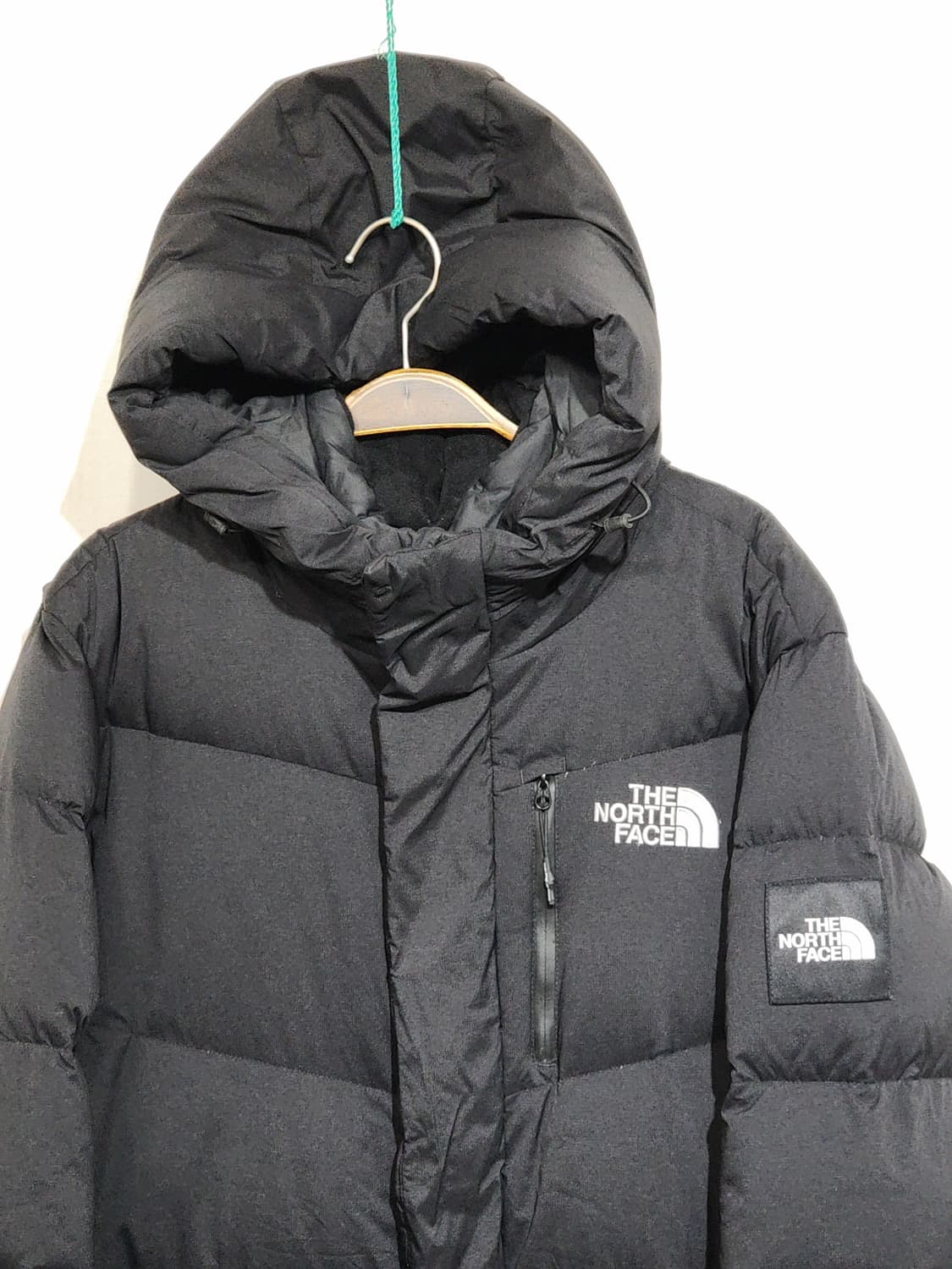 (L) 노스페이스 구스다운 롱패딩 점퍼 블랙 거위털 패딩코트  상품이미지2