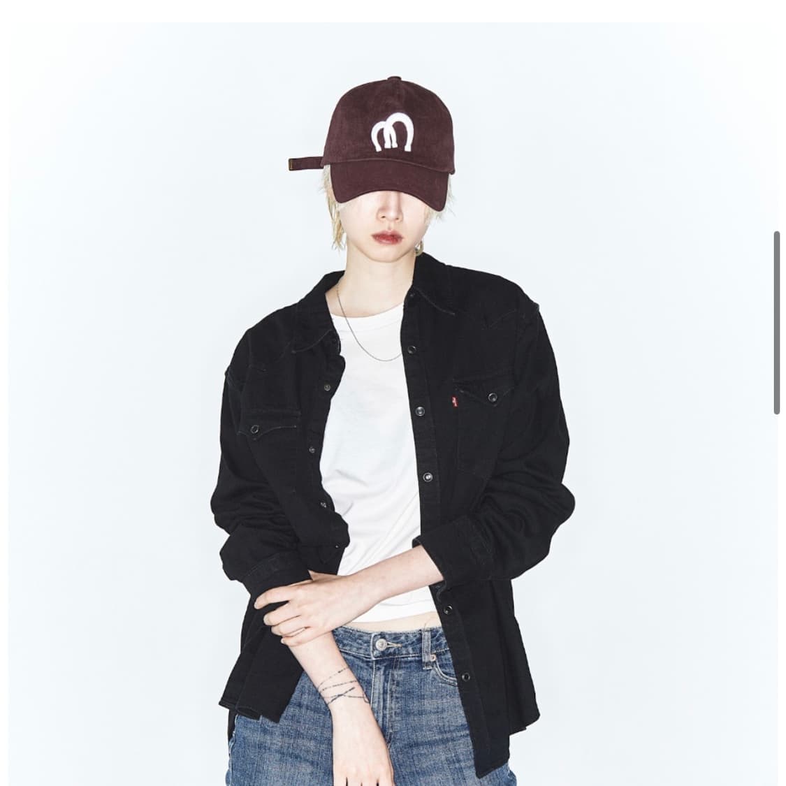 마스포켓 Horseshoes Cap (BURGUNDY) 상품이미지4