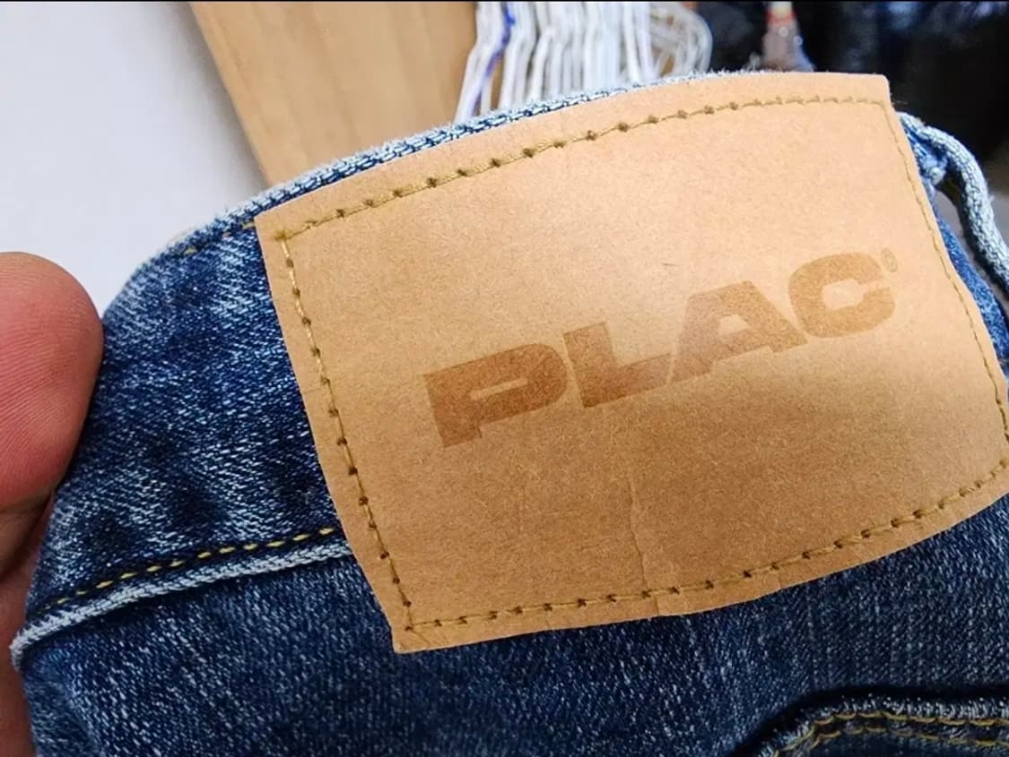 (33)플랙 워시드 테이퍼드 데님 팬츠 상품이미지4