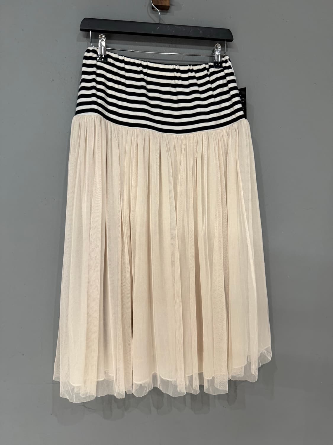 stripe pattern point sha skirt 상품이미지7