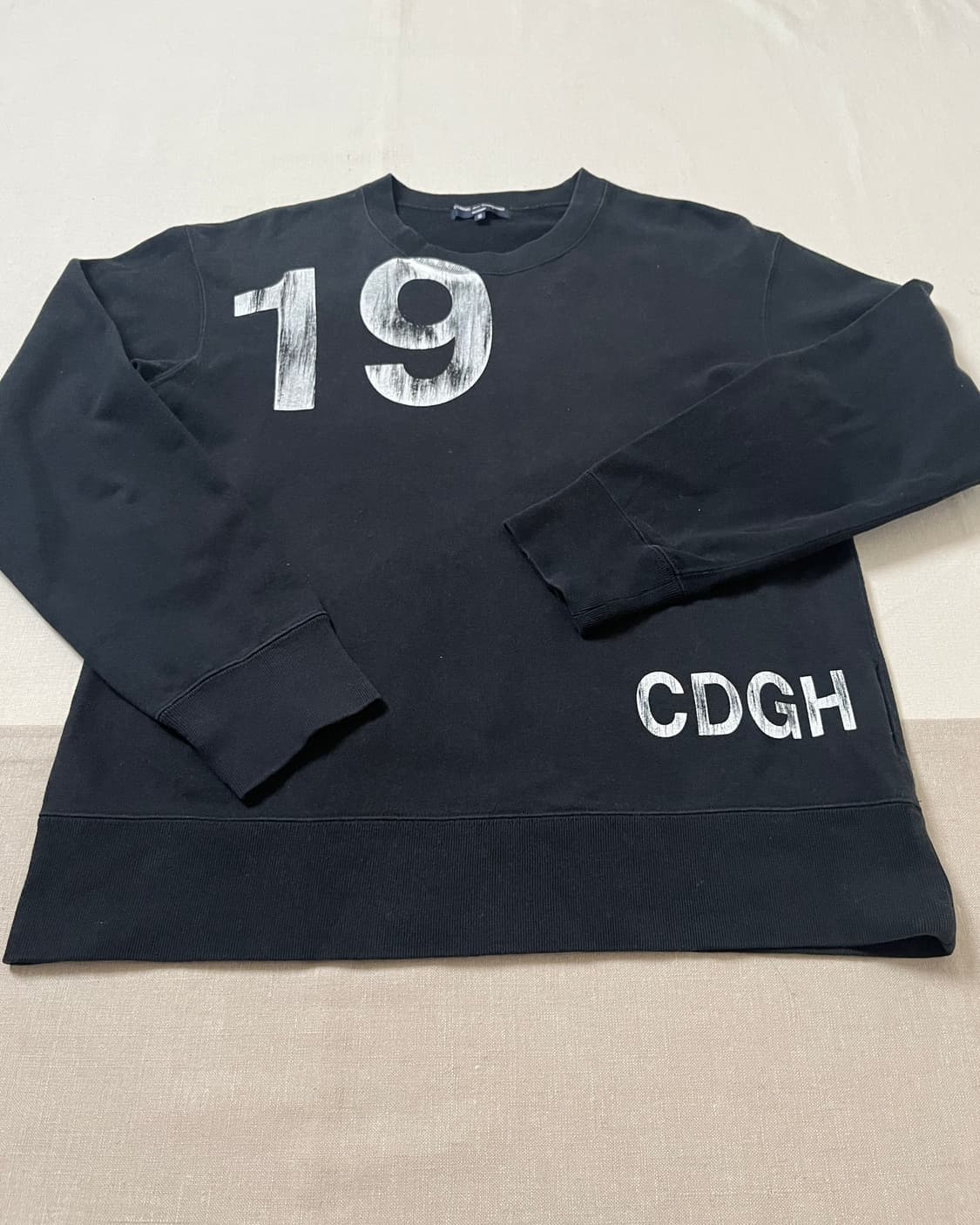 꼼데가르송 옴므 06ss 넘버 그래픽 스웻셔츠 맨투맨 상품이미지6