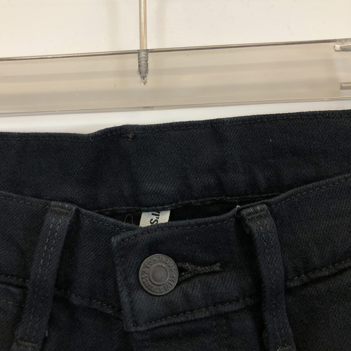 리바이스 570 LEJ 엔지니어드 프리미엄 블랙진 28 인치 상품이미지2