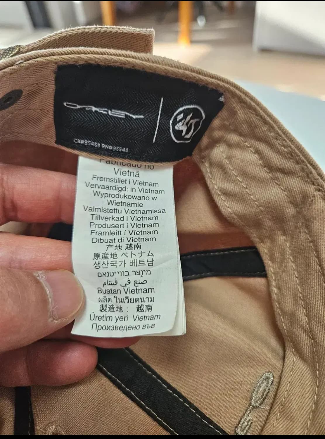 오클리 47브랜드 베이지 볼캡 상품이미지5