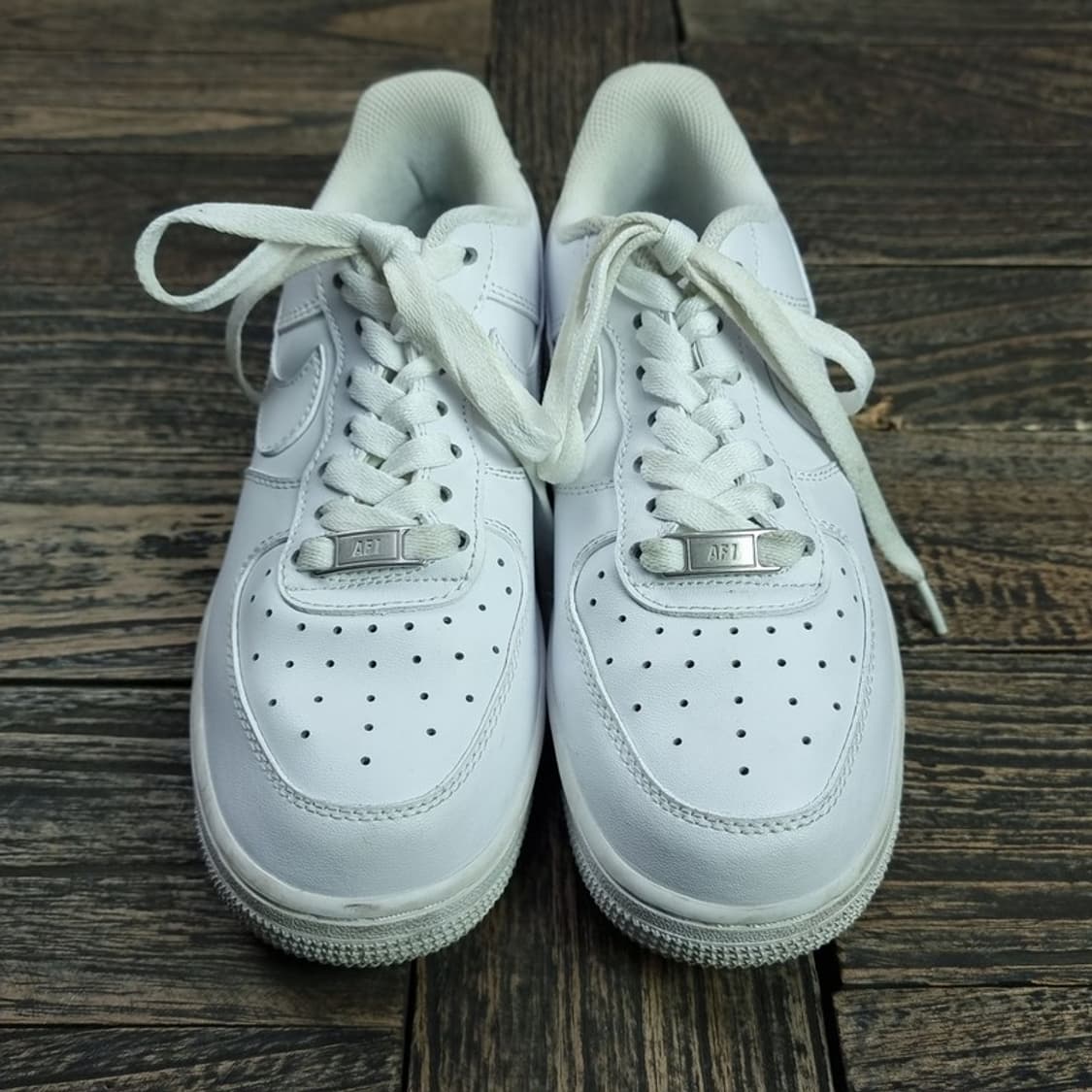 [나이키] 에어포스 1 로우 화이트 올백 M17487 상품이미지2