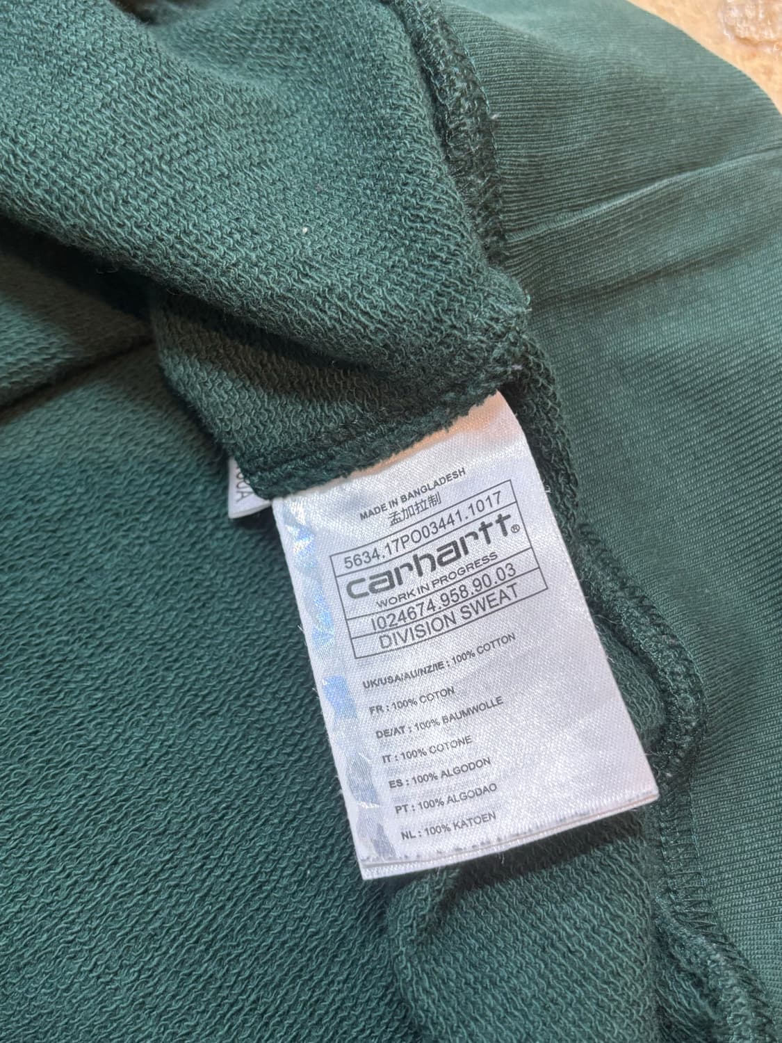 칼하트wip 스웻 셔츠 상품이미지6