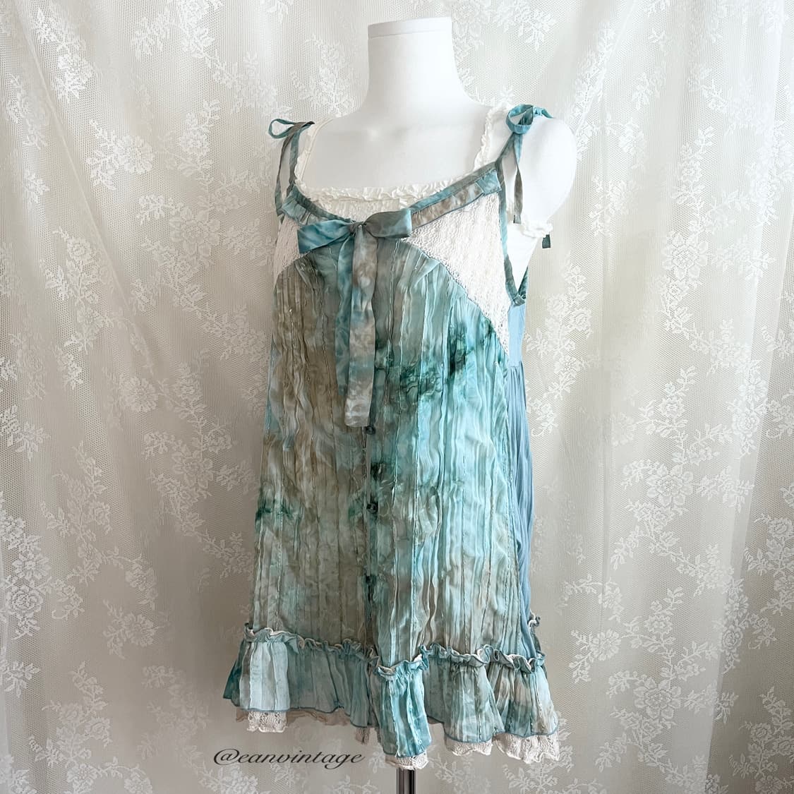 fairy tie-dye lace sleeveless 상품이미지3