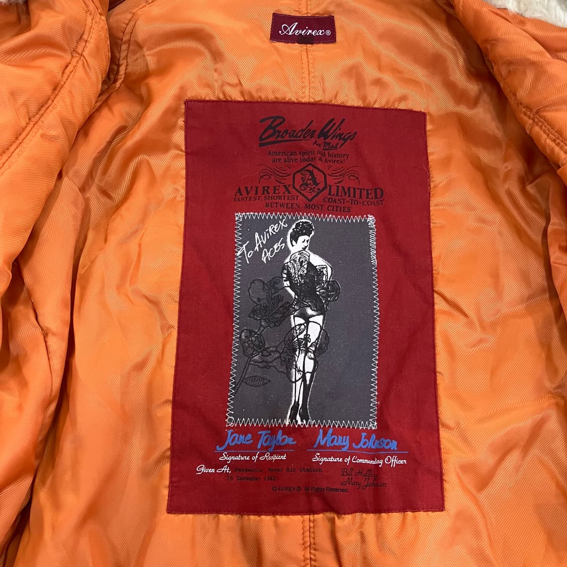 Avirex 아비렉스 N2B 플라이트 자켓 S 상품이미지3