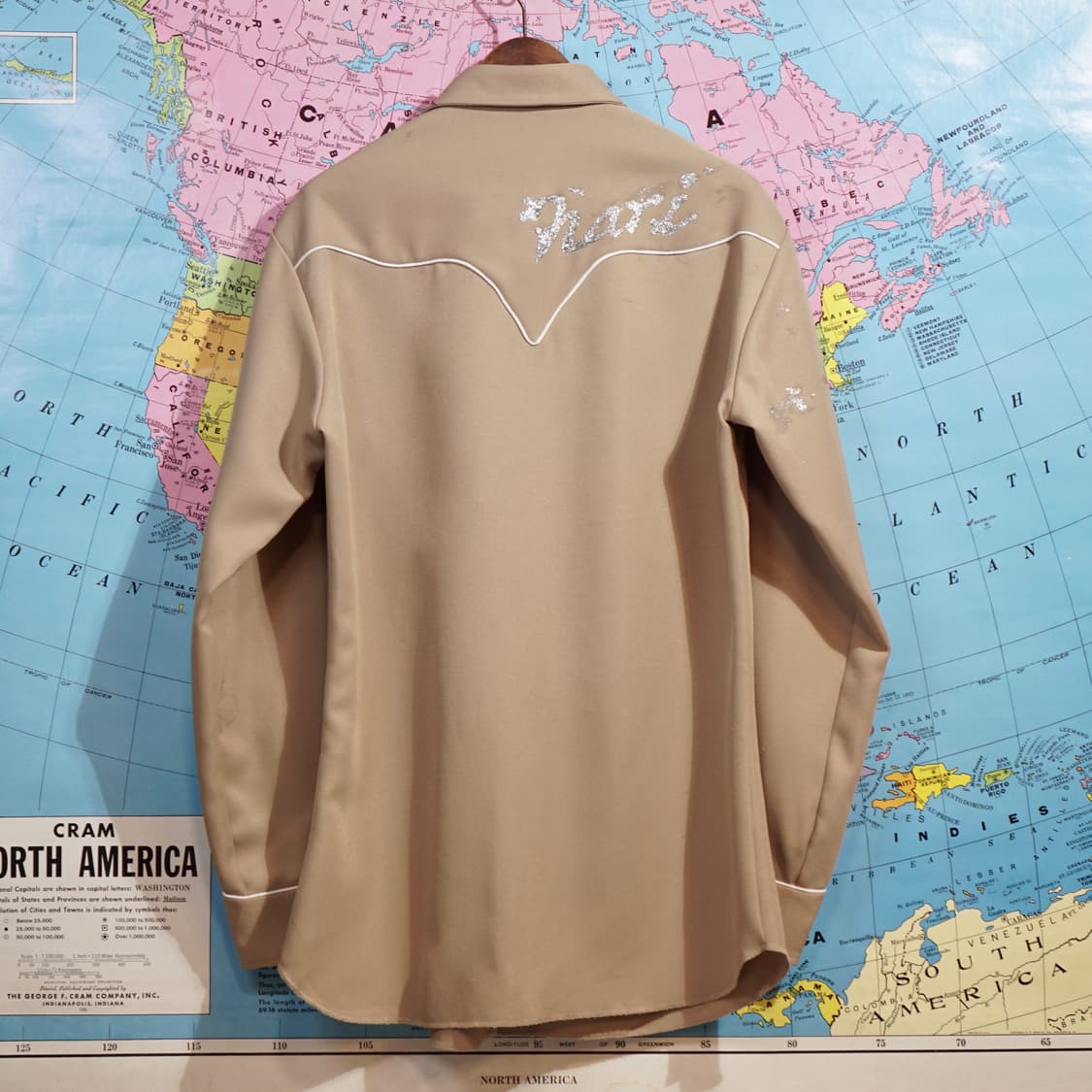 H bar C 1970s 오리지널 랜치웨어 웨스턴 셔츠 상품이미지4