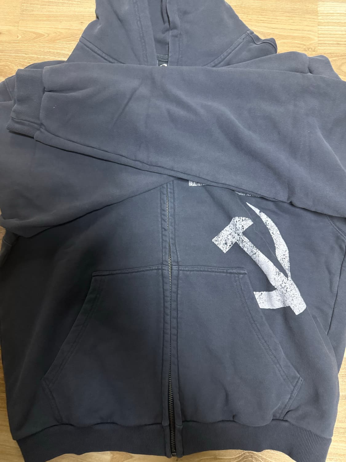 qap 소비에트 VTG Hoodie Zip-up 후드 상품이미지3