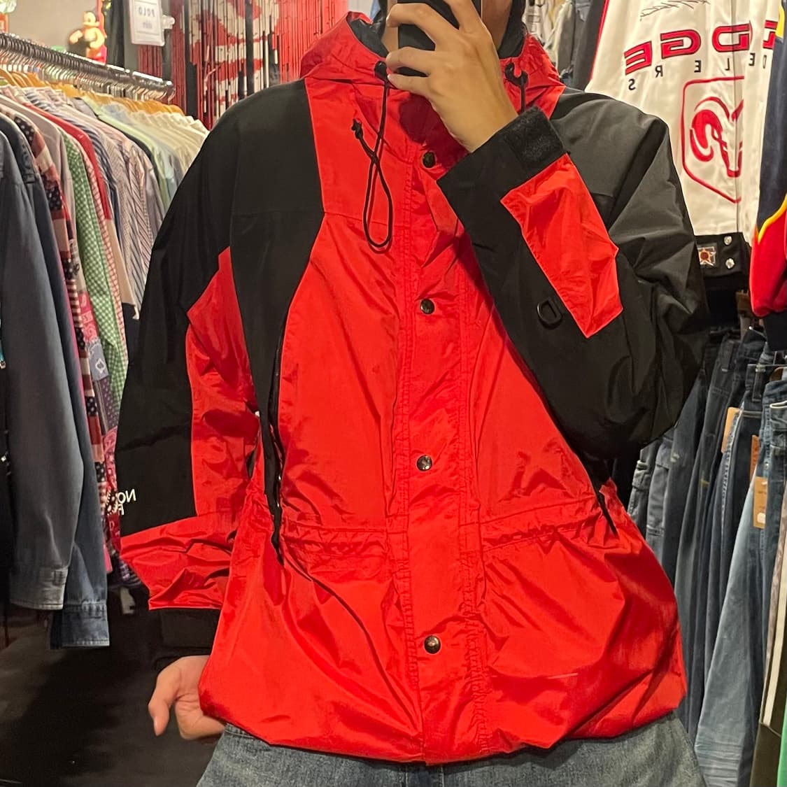 [IM] THE NORTH FACE 노스페이스 고어텍스 레드 자켓 상품이미지2