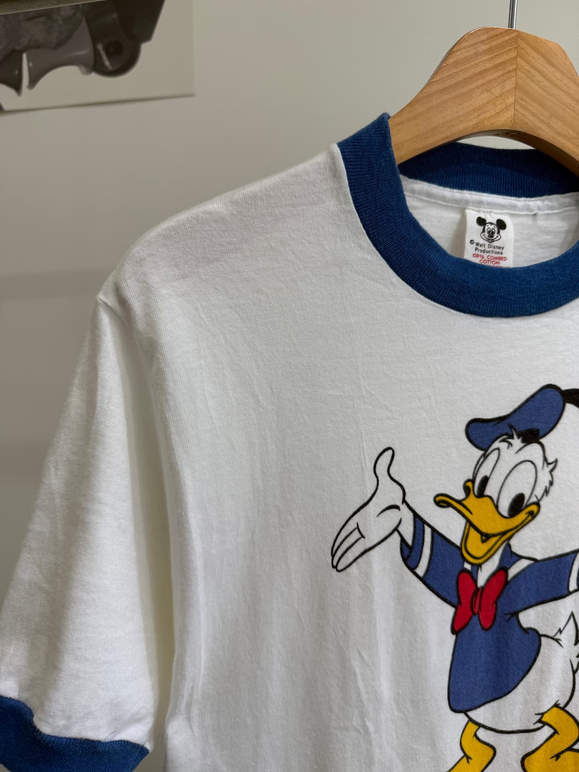 DISNEY (Made in USA) 도날드덕 티셔츠 상품이미지4