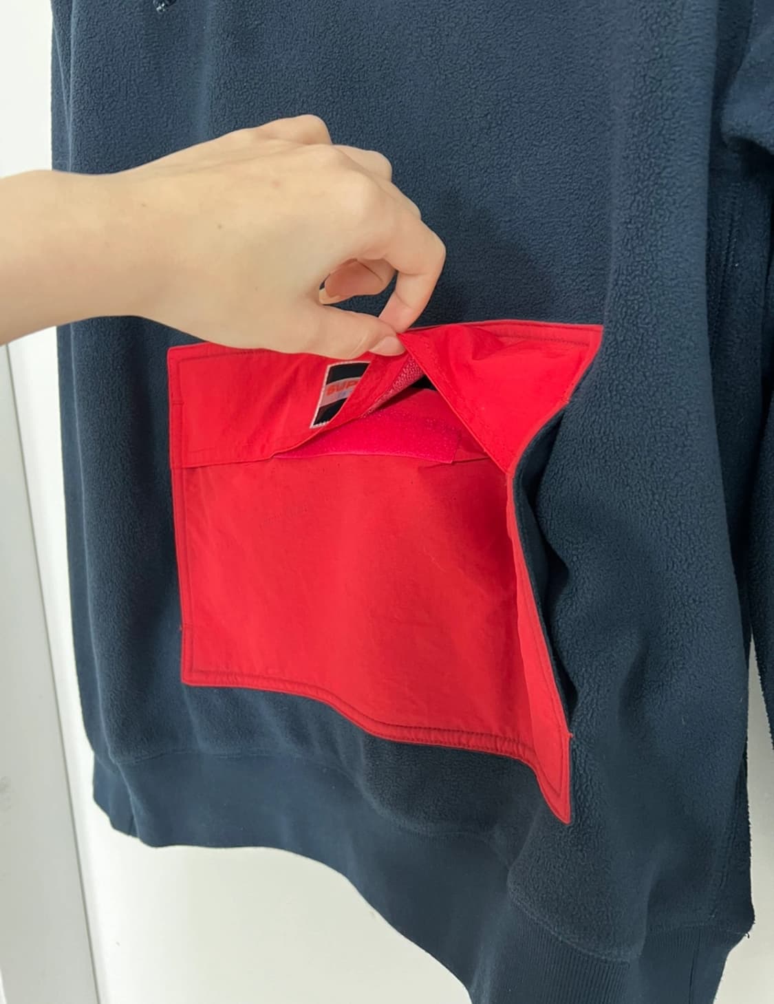 s 슈프림 풀오버 후리스  상품이미지6