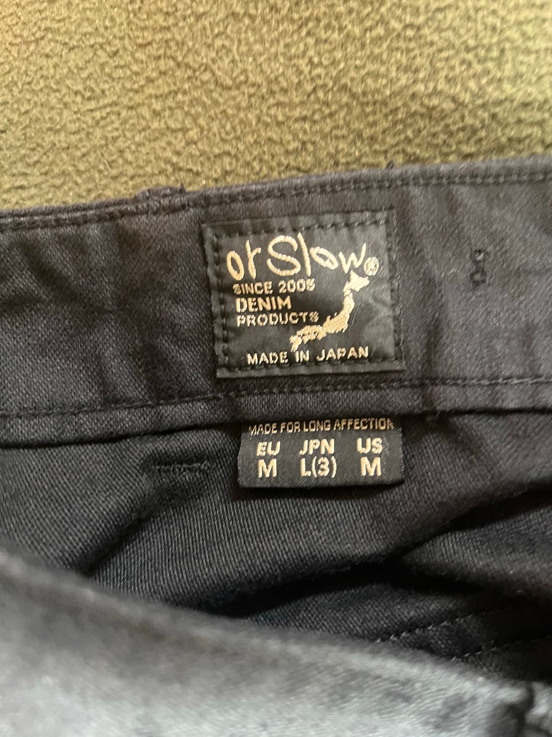 오어슬로우 Black Fatigue Pants (3) 상품이미지3