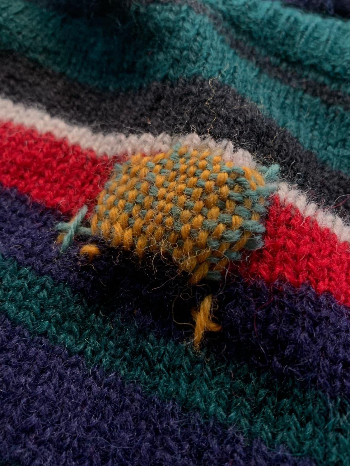 올드 갭 스트라이프 울 스웨터 상품이미지5