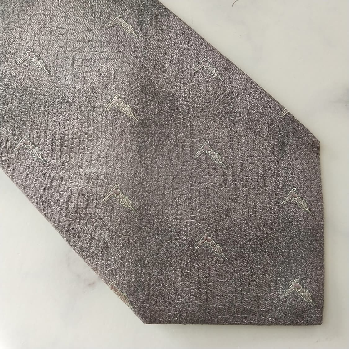 트루사르디 실크 자카드 로고 넥타이 9.3cm A+등급 K1649
 상품이미지8