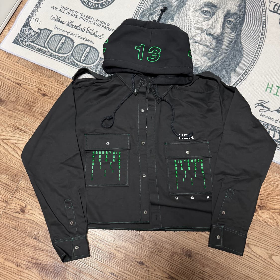 (xl)후드바이에어 트러커 재킷 상품이미지1