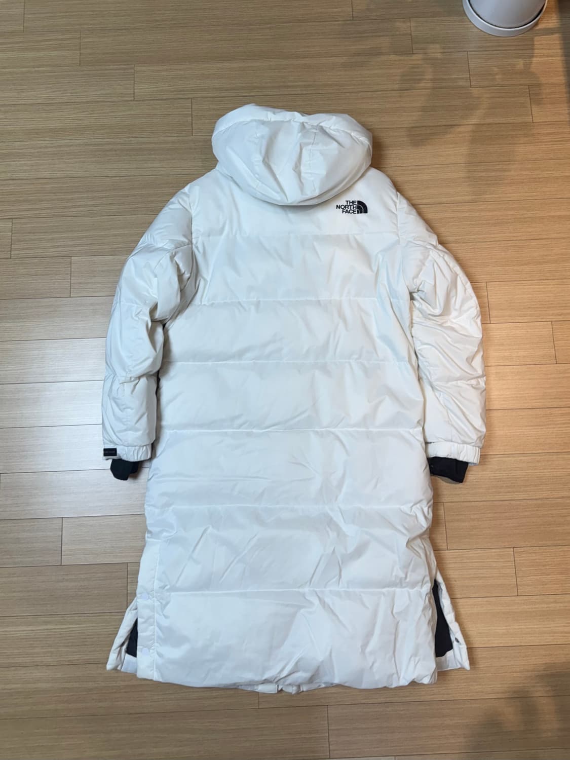 노스페이스 화이트 롱패딩 L 상품이미지5