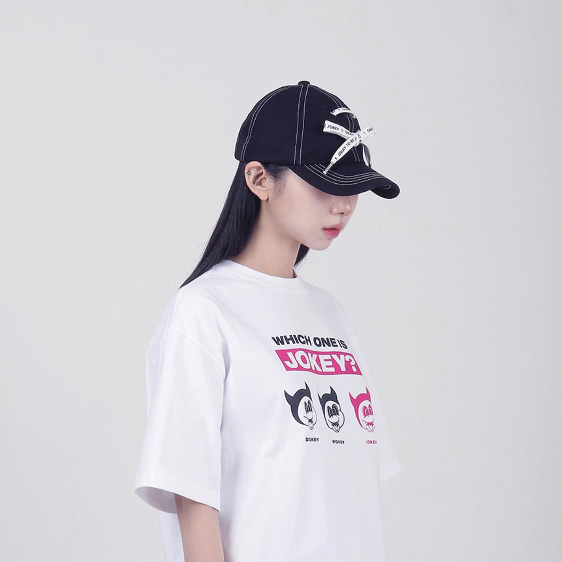 오케이투비조끼 슈레이스 볼캡 #블랙 상품이미지2