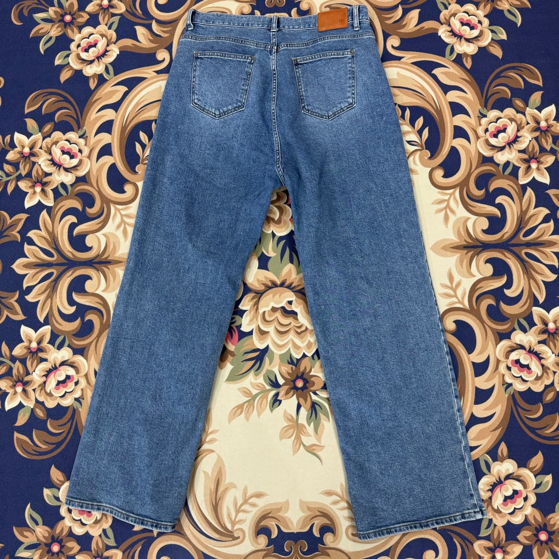 (XL)피브이씨에스 PVCS 와이드 워싱 데님팬츠 상품이미지5