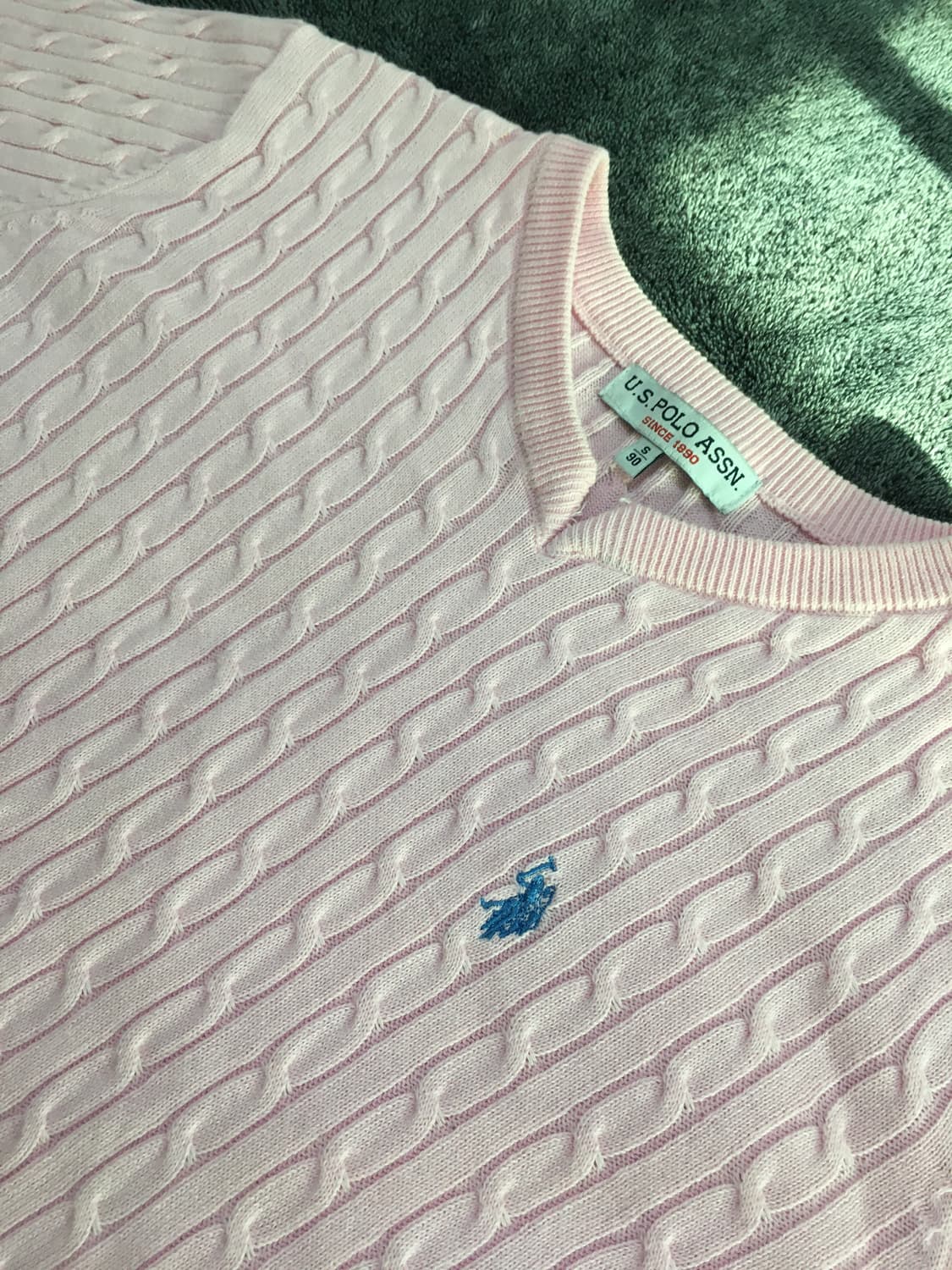 폴로 / Polo _ 연핑크 니트 상품이미지5
