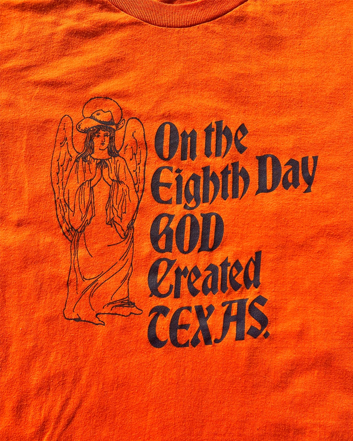 70’s~80’s God Created Texas T-Shirt 상품이미지1