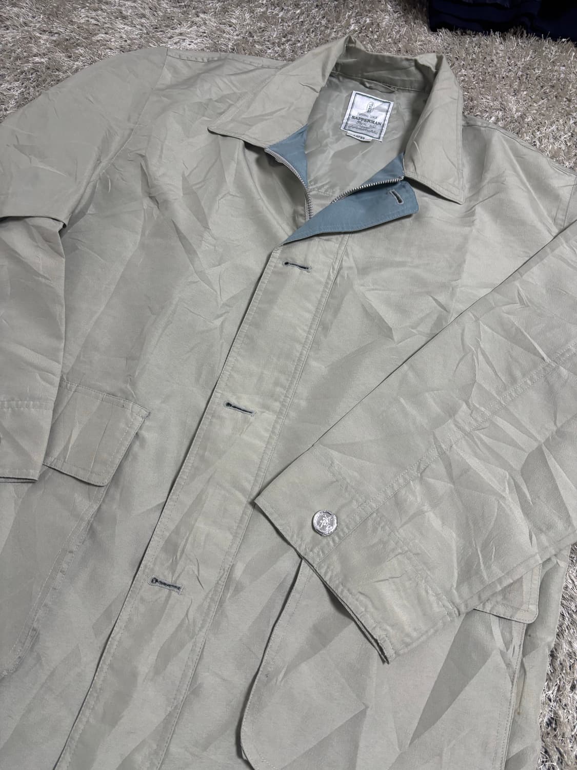 일본판 SAPPERMAN 폴리자켓 사이즈 105-110 상품이미지2