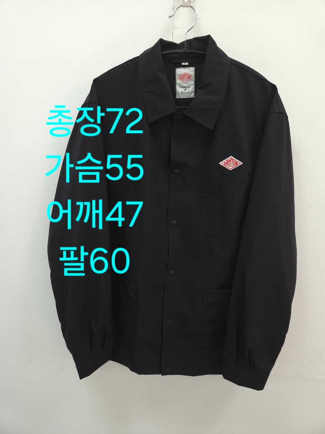 40 DANTON 단톤 셔츠 자켓 상품이미지1