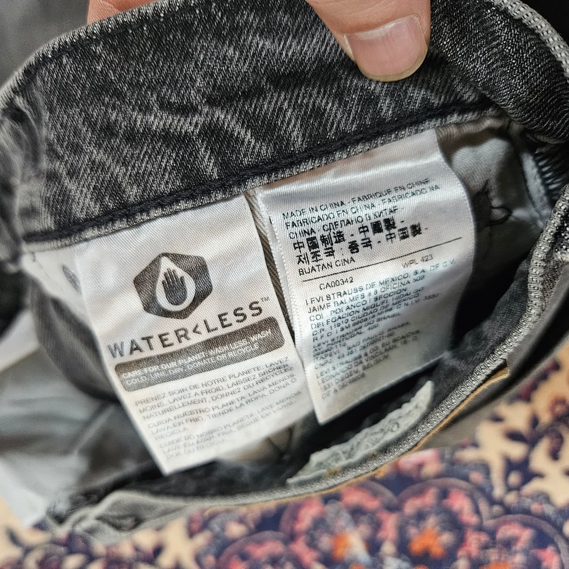 리바이스(Levis) No. 502 Hi-Ball 테이퍼드 데님 팬츠  상품이미지8