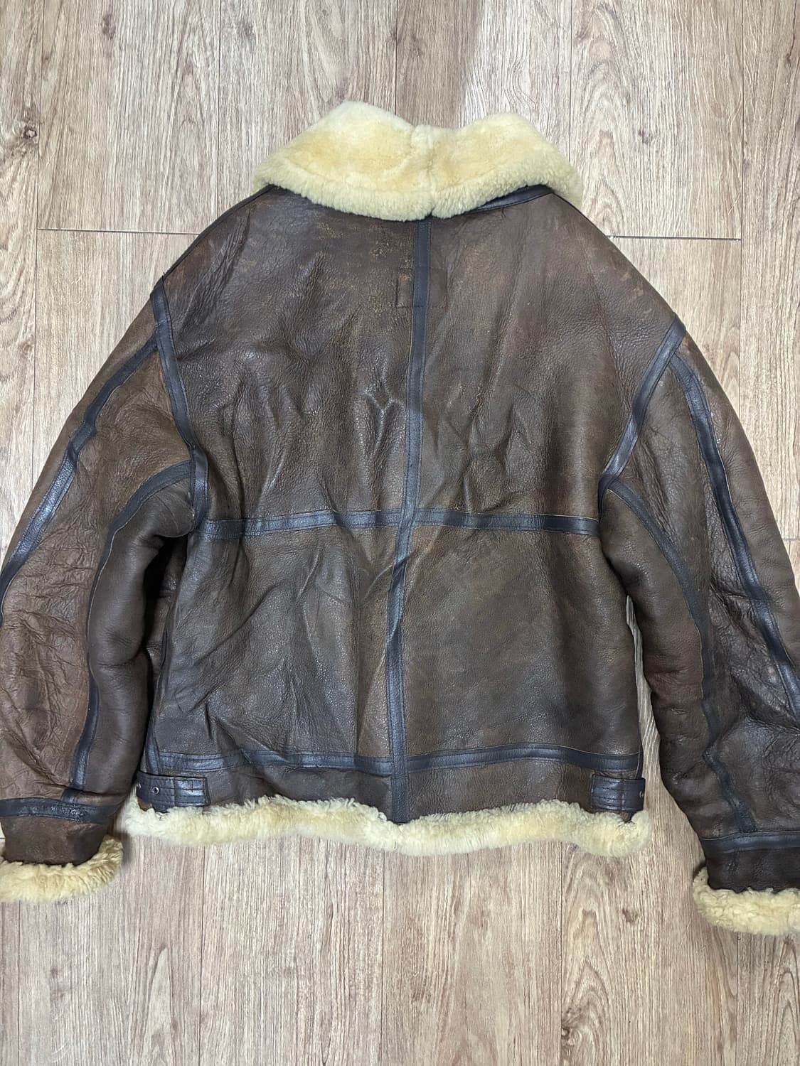 AVIREX B-3 무스탕 38 리얼 양가죽 양털 상품이미지5